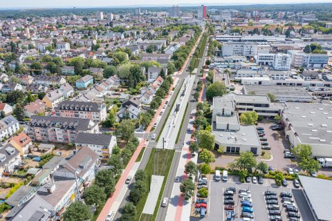 Haltestelle Wilhelm-Leuschner-Str. | RTW | PfA Süd 2