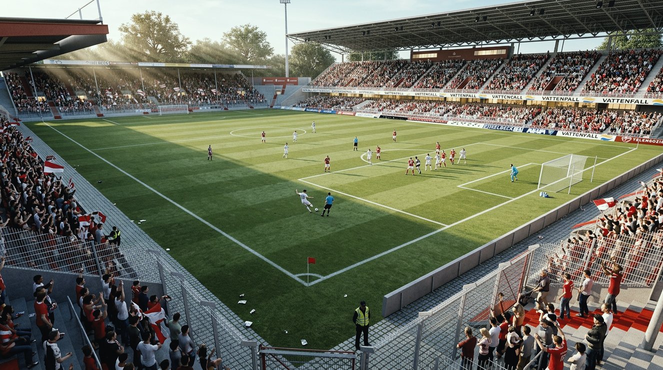 3D-Visualisierung Abendstimmung