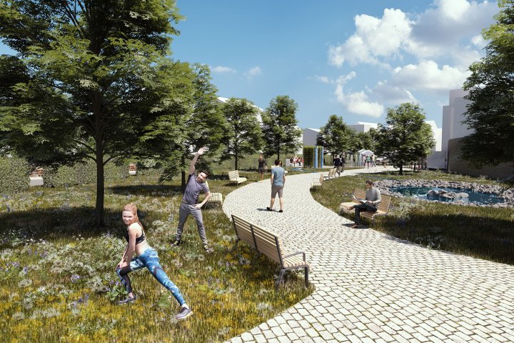 Freiflächenplanung  | Visualisierungen