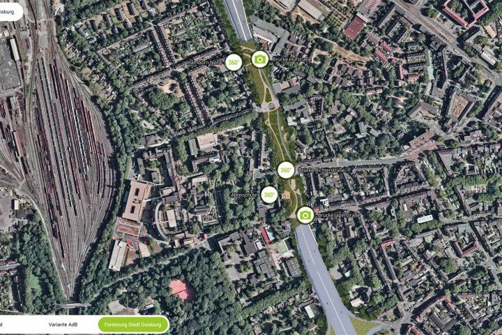 Projektatlas Autobahn und alternative Planung | Projekt Atlas