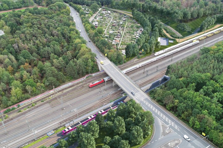 Kreuzungsbauwerk Bahn | Visualisierungen