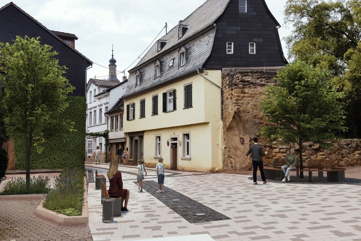 Erneuerung Fußgängerzone | Visualisierungen