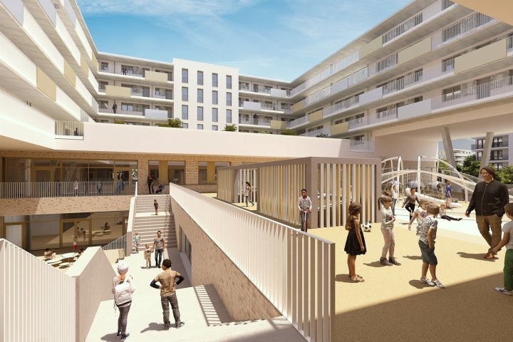 Schulbau | Visualisierung